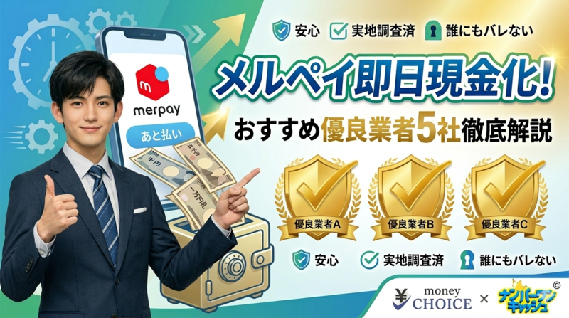 メルペイ即日現金化する方法！おすすめの優良業者5社やメルペイ残高・手数料を解説
