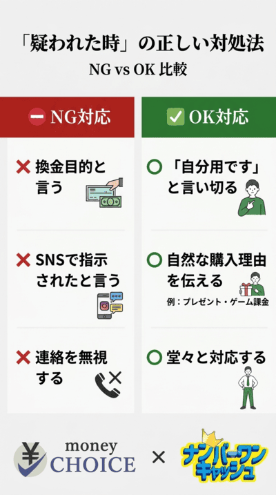 【悪用厳禁】もしバンドルカードの現金化を疑われたら？使える「言い訳」と対処法
