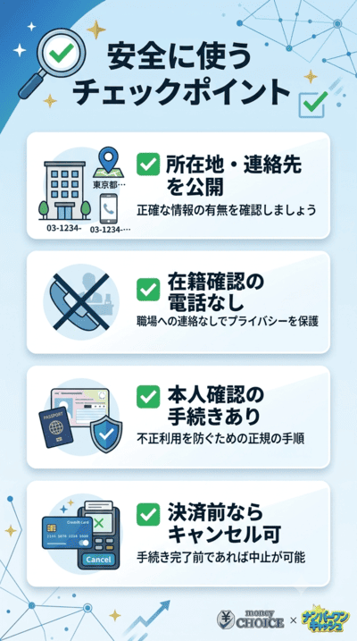 利用前に知っておくべきナンバーワンキャッシュの安全性と運営者情報