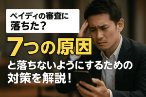 ペイディの審査に落ちた？ 7つの原因と落ちないようにするための対策を解説！