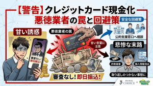 【警告】クレジットカード現金化で悪徳業者を利用した悲惨な末路と回避策