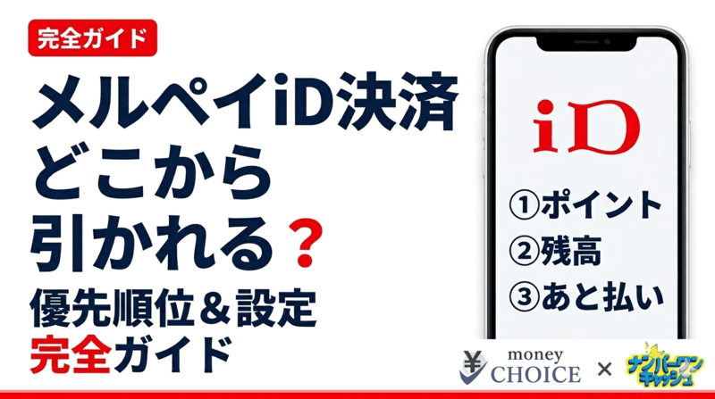 メルペイiD決済はどこから引かれる？優先順位と支払い設定の完全ガイド